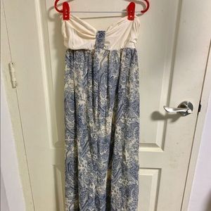 Summer garden maxi dress